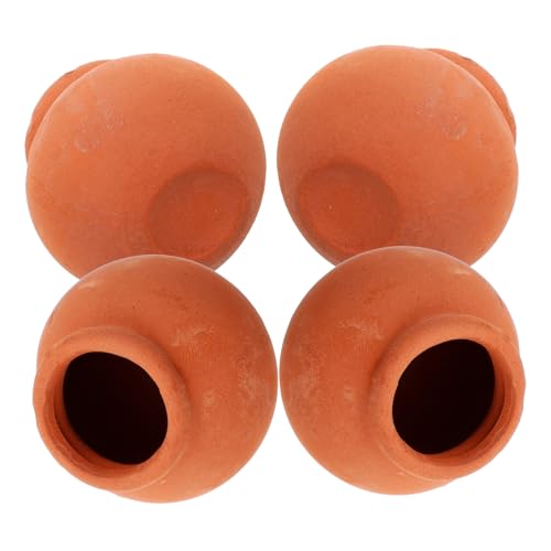 GARIOUANS 4 STÜCKE Miniatur Keramikblumentöpfe Terrakotta Kleine DIY Puppenhaus Zubehör für Kreative Gartenszenen Detailreiche Miniaturfiguren für Bastler und Wohnzimmerschmuck GARIOUANS 4 STÜCKE Miniatur Keramikblumentöpfe Terrakotta Kleine DIY Puppenhaus Zubehör für Kreative Gartenszenen Detailreiche Miniaturfiguren für Bastler und Wohnzimmerschmuck von GARIOUANS