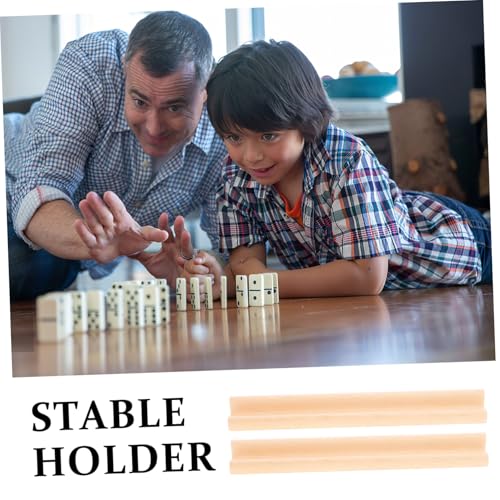 GARIOUANS 4 Stück Domino Halter aus Hochwertigem Holz Lange Buchstaben Basen für DIY Holzornamente Alphabet Spiel Zubehör Kreative Bastelidee GARIOUANS 4 Stück Domino Halter aus Hochwertigem Holz Lange Buchstaben Basen für DIY Holzornamente Alphabet Spiel Zubehör Kreative Bastelidee von GARIOUANS