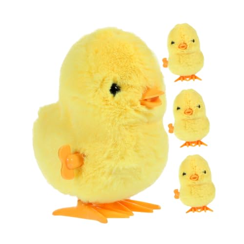 GARIOUANS 4 Stück Teiliges Aufziehspielzeug Kleine Plüschküken Springend Kinderparty Windup Hühner Babyspielzeug Handlich Robust Niedlich Spielerisch Feinmotorik GARIOUANS 4 Stück Teiliges Aufziehspielzeug Kleine Plüschküken Springend Kinderparty Windup Hühner Babyspielzeug Handlich Robust Niedlich Spielerisch Feinmotorik von GARIOUANS