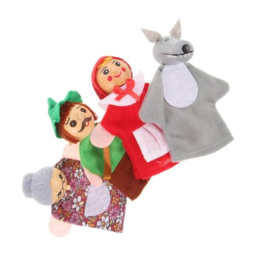 GARIOUANS 4 Stück Teiliges Handgefertigte Holz fingerpuppen mit Niedlichen Tierfiguren Interaktives für Geschichtenerzählen und Rollenspiel Fördert Eltern Junge Mädchen bindung und GARIOUANS 4 Stück Teiliges Handgefertigte Holz fingerpuppen mit Niedlichen Tierfiguren Interaktives für Geschichtenerzählen und Rollenspiel Fördert Eltern Junge Mädchen bindung und von GARIOUANS