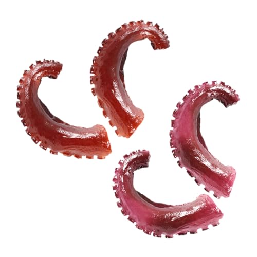 GARIOUANS 4 Stück Teiliges Künstliche Tentakel Realistische Simulation Meeresfrüchte Modell Deko für Sushi Shop Tischdekoration Party und Schaufenster GARIOUANS 4 Stück Teiliges Künstliche Tentakel Realistische Simulation Meeresfrüchte Modell Deko für Sushi Shop Tischdekoration Party und Schaufenster von GARIOUANS