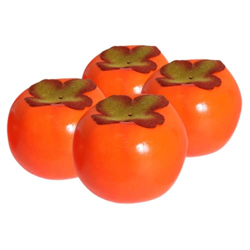 GARIOUANS 4stücke Künstliche Persimmon Deko Früchte Realistische Fake Frucht Modelle Für Kreative Raumgestaltung Und Kochsimulationen GARIOUANS 4stücke Künstliche Persimmon Deko Früchte Realistische Fake Frucht Modelle Für Kreative Raumgestaltung Und Kochsimulationen von GARIOUANS