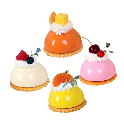 GARIOUANS 4 Stück Teiliges Miniatur Kuchen Kühlschrankmagneten Detailgetreue Französische Cupcake Dekorationen in Pastellfarben Realistische Dessert Modelle für Küchen und Deko Vielseitige GARIOUANS 4 Stück Teiliges Miniatur Kuchen Kühlschrankmagneten Detailgetreue Französische Cupcake Dekorationen in Pastellfarben Realistische Dessert Modelle für Küchen und Deko Vielseitige von GARIOUANS