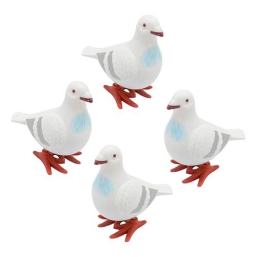GARIOUANS 4 Stück Teiliges Wind Up Taube Lustige Aufziehbare Hüpfspielzeuge für Kleine Handliche Tierfiguren Kreatives Party Mitgebsel Langlebig und Leicht GARIOUANS 4 Stück Teiliges Wind Up Taube Lustige Aufziehbare Hüpfspielzeuge für Kleine Handliche Tierfiguren Kreatives Party Mitgebsel Langlebig und Leicht von GARIOUANS