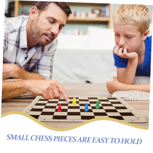 GARIOUANS 40 Stück Teiliges Holz Spielfiguren in Farben Kleine Schachfiguren als Brettspiel Zubehör Ersatzspielsteine für Schach und Gesellschaftsspiele Handliche Spielsteine für Unterwegs GARIOUANS 40 Stück Teiliges Holz Spielfiguren in Farben Kleine Schachfiguren als Brettspiel Zubehör Ersatzspielsteine für Schach und Gesellschaftsspiele Handliche Spielsteine für Unterwegs von GARIOUANS