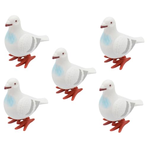 GARIOUANS 5 Stück Teiliges Aufziehspielzeug Cartoon Taube Energiesparendes Kindersicheres Plastikmaterial Fördert Tastgefühl und Farberkennung Leichtes Mobiles für Drinnen und Draußen GARIOUANS 5 Stück Teiliges Aufziehspielzeug Cartoon Taube Energiesparendes Kindersicheres Plastikmaterial Fördert Tastgefühl und Farberkennung Leichtes Mobiles für Drinnen und Draußen von GARIOUANS