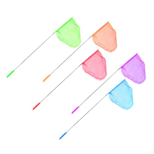 GARIOUANS 5 Stück Teiliges Insektenfangnetz Ausziehbar mit Rutschfestem Griff Sicherer Großer Fangkorb Langlebig aus Edelstahl Bunte Kescher für Outdoor Spiel und Zufällige Zufällige Farbe GARIOUANS 5 Stück Teiliges Insektenfangnetz Ausziehbar mit Rutschfestem Griff Sicherer Großer Fangkorb Langlebig aus Edelstahl Bunte Kescher für Outdoor Spiel und Zufällige Zufällige Farbe von GARIOUANS