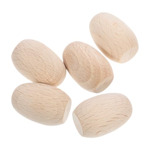 GARIOUANS 5 Stück Teiliges Kleine Unbemalte Holz Eier zum Bemalen DIY Bastelprojekte Holz Eier Unifarben für Osterdeko Handarbeit Kreativspaß GARIOUANS 5 Stück Teiliges Kleine Unbemalte Holz Eier zum Bemalen DIY Bastelprojekte Holz Eier Unifarben für Osterdeko Handarbeit Kreativspaß von GARIOUANS