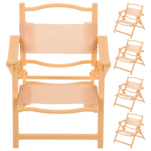GARIOUANS 5 Stück Teiliges Miniatur-liegestühle Klappbar Realistische Camping Strandmöbel für Puppenhäuser Micro Landscape Sonnenstuhl Mini-möbelmodell für Kreatives Rollenspiel Drinnen GARIOUANS 5 Stück Teiliges Miniatur-liegestühle Klappbar Realistische Camping Strandmöbel für Puppenhäuser Micro Landscape Sonnenstuhl Mini-möbelmodell für Kreatives Rollenspiel Drinnen von GARIOUANS