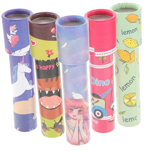 GARIOUANS 5stücke Kaleidoskop Rotierendes Spielzeug Für Junge Mädchen Kognitives Lernspielzeug Aus Hochwertigem Papier Fördert Vorstellungskraft Und Denkfähigkeit Leicht Und Tragbar GARIOUANS 5stücke Kaleidoskop Rotierendes Spielzeug Für Junge Mädchen Kognitives Lernspielzeug Aus Hochwertigem Papier Fördert Vorstellungskraft Und Denkfähigkeit Leicht Und Tragbar von GARIOUANS