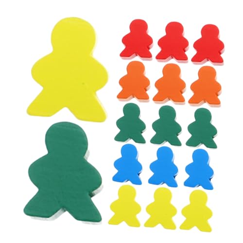 GARIOUANS 50 Stück Teiliges Buntes Holz Schachfiguren für Farbige Spielfiguren für Brettspiele Langlebige Pädagogische Spielfiguren Vielseitig Einsetzbar für Familien und Lernspiele GARIOUANS 50 Stück Teiliges Buntes Holz Schachfiguren für Farbige Spielfiguren für Brettspiele Langlebige Pädagogische Spielfiguren Vielseitig Einsetzbar für Familien und Lernspiele von GARIOUANS