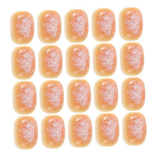 GARIOUANS 50 Stück Teiliges Miniatur-Resin-Brot Leichte Langlebige Küchendekoration Realistische Mini-bäckerei Lebensmittelmodelle für DIY Bastelprojekte und Puppenhaus Zubehör GARIOUANS 50 Stück Teiliges Miniatur-Resin-Brot Leichte Langlebige Küchendekoration Realistische Mini-bäckerei Lebensmittelmodelle für DIY Bastelprojekte und Puppenhaus Zubehör von GARIOUANS