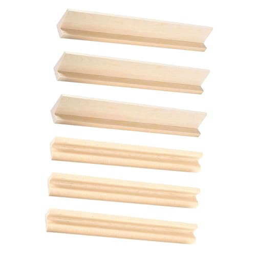 GARIOUANS 6 Stück Holz Buchstabenständer Domino Organizer DIY Bastelhalter Tischdekoration Stabil Kombinierbar Kreativ für Mexikanische Zugspiele und Desktop Accessoires GARIOUANS 6 Stück Holz Buchstabenständer Domino Organizer DIY Bastelhalter Tischdekoration Stabil Kombinierbar Kreativ für Mexikanische Zugspiele und Desktop Accessoires von GARIOUANS