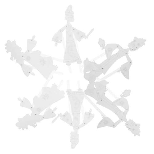 GARIOUANS 6 Stück Teiliges DIY Shadow Chinesisches Traditionelles mit Fertigen Figuren und Bastelmaterialien Für Familienspiele und Kulturvermittlung GARIOUANS 6 Stück Teiliges DIY Shadow Chinesisches Traditionelles mit Fertigen Figuren und Bastelmaterialien Für Familienspiele und Kulturvermittlung von GARIOUANS