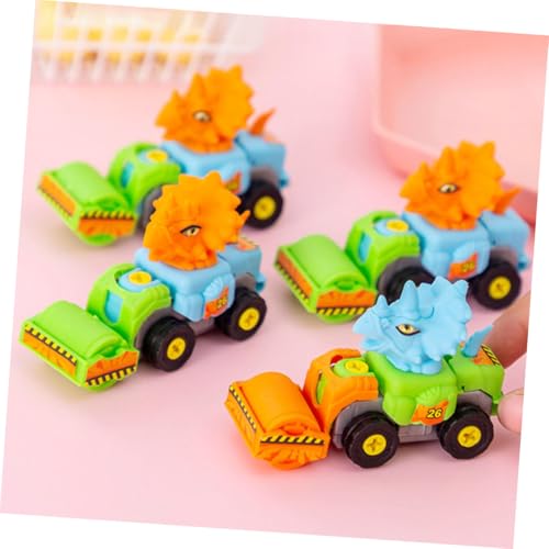 GARIOUANS 6 Stück Teiliges Dinosaurier Spielzeugauto Bunter Cartoon Baufahrzeuge ohne Batterie Ab Jahren Kinderfreundlich Sicher Robust zum Ziehen und Schieben Spielspaß GARIOUANS 6 Stück Teiliges Dinosaurier Spielzeugauto Bunter Cartoon Baufahrzeuge ohne Batterie Ab Jahren Kinderfreundlich Sicher Robust zum Ziehen und Schieben Spielspaß von GARIOUANS