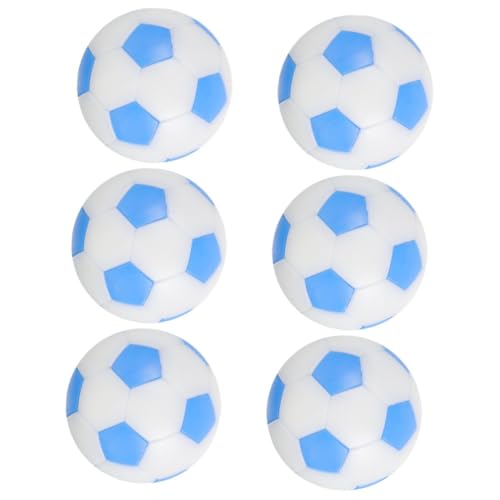 GARIOUANS 6 Stück Teiliges Mini Tischfußball Bälle in Himmelblau und Weiß Ersatz Austauschkugeln für Tischkicker Langlebige und Bunte Fußball Ersatzbälle für Indoor Tischfußballspiele für GARIOUANS 6 Stück Teiliges Mini Tischfußball Bälle in Himmelblau und Weiß Ersatz Austauschkugeln für Tischkicker Langlebige und Bunte Fußball Ersatzbälle für Indoor Tischfußballspiele für von GARIOUANS
