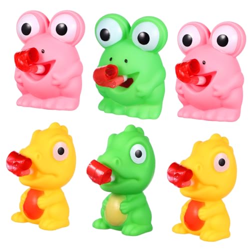 GARIOUANS 6 Stück Teiliges Squishy Dinosaurier und Froschspielzeug aus Weichem TPR mit Herausgestreckter Bunte Stressabbau und Büro Schreibtischspielzeuge Kleine Dinosaurier Zufällige Farbe GARIOUANS 6 Stück Teiliges Squishy Dinosaurier und Froschspielzeug aus Weichem TPR mit Herausgestreckter Bunte Stressabbau und Büro Schreibtischspielzeuge Kleine Dinosaurier Zufällige Farbe von GARIOUANS