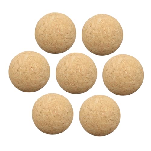 GARIOUANS 7 Stück Teiliges Tischfußball Ersatzbälle aus Langlebigem Kork Realistische Mini Soccer bälle für Jugendliche Sanft Klein Einfache Installation Zubehör für Tischkicker Spielspaß GARIOUANS 7 Stück Teiliges Tischfußball Ersatzbälle aus Langlebigem Kork Realistische Mini Soccer bälle für Jugendliche Sanft Klein Einfache Installation Zubehör für Tischkicker Spielspaß von GARIOUANS