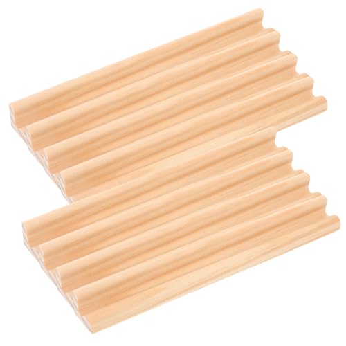 GARIOUANS 8 Stück Teiliges Holz Domino Tabletts Multifunktionale Holzständer für Domino Spiel Zubehör DIY Bastelholz Dekoration GARIOUANS 8 Stück Teiliges Holz Domino Tabletts Multifunktionale Holzständer für Domino Spiel Zubehör DIY Bastelholz Dekoration von GARIOUANS