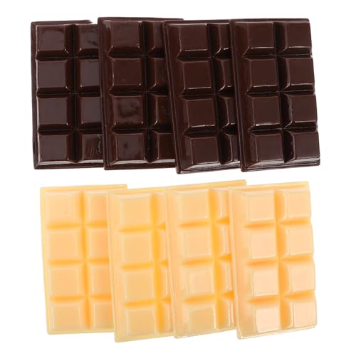 GARIOUANS 8 Stück Teiliges Realistisch Aussehender Kunstschokoladen Dekofiguren aus Resin in Braun und Weiß Leichte Kompakte Modelle zur Tortendekoration und Partygestaltung GARIOUANS 8 Stück Teiliges Realistisch Aussehender Kunstschokoladen Dekofiguren aus Resin in Braun und Weiß Leichte Kompakte Modelle zur Tortendekoration und Partygestaltung von GARIOUANS