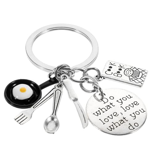 GARIOUANS Charm Schlüsselanhänger Besteck Anhänger Tasche Hängend Dekoration Leicht Kompakt Robust GARIOUANS Charm Schlüsselanhänger Besteck Anhänger Tasche Hängend Dekoration Leicht Kompakt Robust von GARIOUANS