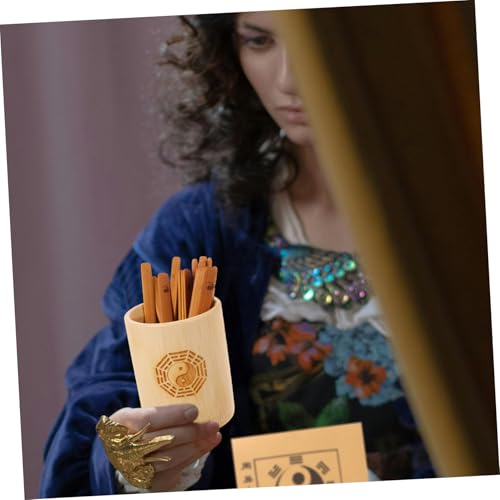 GARIOUANS Chinesisches Bambus mit Behälter und Anleitung Glatte Oberfläche Kompakt Natürliches Material Geeignet für Anfänger und Spirituelle Divination Spiele GARIOUANS Chinesisches Bambus mit Behälter und Anleitung Glatte Oberfläche Kompakt Natürliches Material Geeignet für Anfänger und Spirituelle Divination Spiele von GARIOUANS