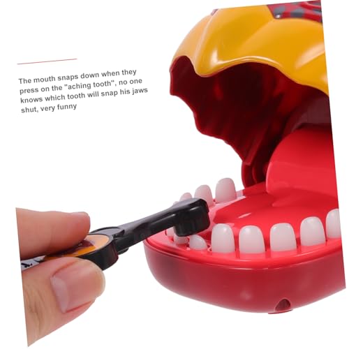 GARIOUANS Dinosaurier Fingerbeißen Rotes Dreiecks Dino Design Lustiges Interaktives Kinderspielzeug Dekoratives Kniffliges Kauspielzeug für Jungen und Mädchen Sicher und Langlebig GARIOUANS Dinosaurier Fingerbeißen Rotes Dreiecks Dino Design Lustiges Interaktives Kinderspielzeug Dekoratives Kniffliges Kauspielzeug für Jungen und Mädchen Sicher und Langlebig von GARIOUANS