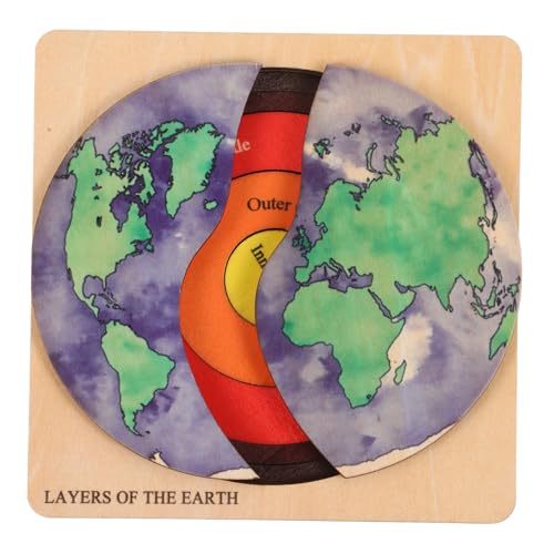 GARIOUANS Erdschichten Puzzle Holz Ab Jahre DIY Lernspielzeug Pädagogisches Geographie Puzzle für Jungen und Mädchen Fördert Räumliche Vorstellungskraft und Wissen über Erde GARIOUANS Erdschichten Puzzle Holz Ab Jahre DIY Lernspielzeug Pädagogisches Geographie Puzzle für Jungen und Mädchen Fördert Räumliche Vorstellungskraft und Wissen über Erde von GARIOUANS