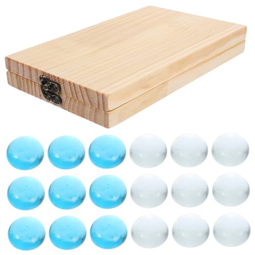 GARIOUANS Faltbares Mancala Brettspiel mit Holzperlen für Lernspielzeug zur Logischen Denkens Platzsparend mit Sicherheitsverschluss Denkspiel für Familie und Reisen Zufällige Farbe GARIOUANS Faltbares Mancala Brettspiel mit Holzperlen für Lernspielzeug zur Logischen Denkens Platzsparend mit Sicherheitsverschluss Denkspiel für Familie und Reisen Zufällige Farbe von GARIOUANS