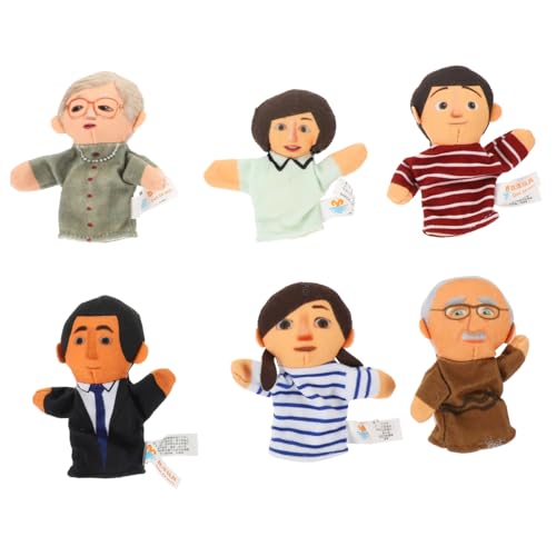 GARIOUANS Fingerpuppen Bunte Familienfiguren aus Pädagogisch Sicherer Sitz für Spiel und Rollenspiel Fördert Lernen und Unterhaltung für Junge Mädchen und Kleinkinder GARIOUANS Fingerpuppen Bunte Familienfiguren aus Pädagogisch Sicherer Sitz für Spiel und Rollenspiel Fördert Lernen und Unterhaltung für Junge Mädchen und Kleinkinder von GARIOUANS