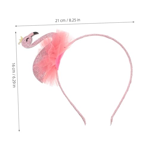 GARIOUANS Flamingo Haarreif Glitzer Stirnband Nonslip Bühne Party Kopfschmuck Tropische Mädchendekoration Niedliches Hawaii Headwear GARIOUANS Flamingo Haarreif Glitzer Stirnband Nonslip Bühne Party Kopfschmuck Tropische Mädchendekoration Niedliches Hawaii Headwear von GARIOUANS