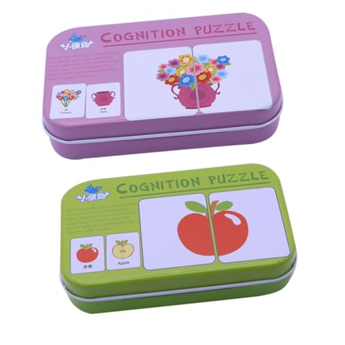 GARIOUANS Frühes Pädagogisches Puzzle Spiel für Kleinkinder Lernkarten mit Früchten und Alltagsgegenständen Sicheres Unterhaltsames zur Eltern Junge Mädchen Interaktion und Kognitiver GARIOUANS Frühes Pädagogisches Puzzle Spiel für Kleinkinder Lernkarten mit Früchten und Alltagsgegenständen Sicheres Unterhaltsames zur Eltern Junge Mädchen Interaktion und Kognitiver von GARIOUANS