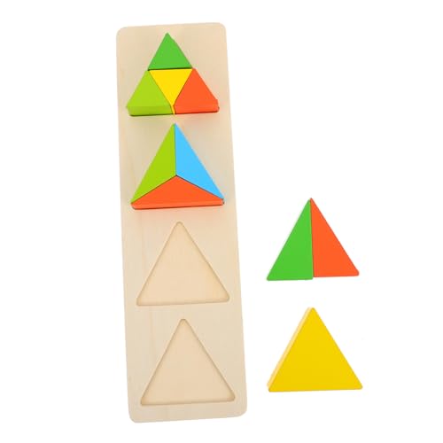 GARIOUANS Geometrisches Lernspielzeug Holz Geometrische Formen Puzzle für Feinmotorik Geduld Training Montessori Kompatibel Ab Jahren GARIOUANS Geometrisches Lernspielzeug Holz Geometrische Formen Puzzle für Feinmotorik Geduld Training Montessori Kompatibel Ab Jahren von GARIOUANS
