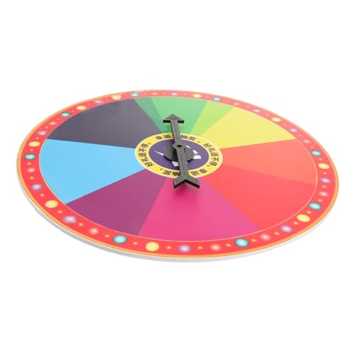GARIOUANS Glücksspiel Rad Leichtes Wiederverwendbares Preisrad Für Partyspiele Wandmontage Geeignet Spaßiges Drehspiel Zubehör Für Veranstaltungen GARIOUANS Glücksspiel Rad Leichtes Wiederverwendbares Preisrad Für Partyspiele Wandmontage Geeignet Spaßiges Drehspiel Zubehör Für Veranstaltungen von GARIOUANS