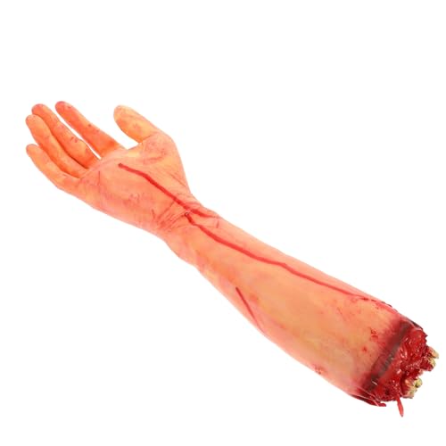 GARIOUANS Halloween Deko Kunststoff Abgetrennter Gebrochener Arm Prop Realistische Gruselige Halloween Party Requisite und Horror Kostüm GARIOUANS Halloween Deko Kunststoff Abgetrennter Gebrochener Arm Prop Realistische Gruselige Halloween Party Requisite und Horror Kostüm von GARIOUANS