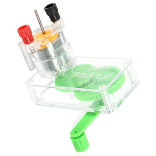 GARIOUANS Handkurbel Generator für Tragbarer Elektrischer Stromerzeuger Pädagogisches Experimentierspielzeug Mechanisch Elektrischer DIY Lernbausatz für Physikalische Experimente GARIOUANS Handkurbel Generator für Tragbarer Elektrischer Stromerzeuger Pädagogisches Experimentierspielzeug Mechanisch Elektrischer DIY Lernbausatz für Physikalische Experimente von GARIOUANS