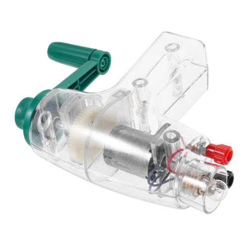 GARIOUANS Handkurbelgenerator Handbetrieben Elektrischer DIY Generator für Physik Experimente Leicht Tragbar Stromerzeugung für Schüler und Wissenschaftsunterricht GARIOUANS Handkurbelgenerator Handbetrieben Elektrischer DIY Generator für Physik Experimente Leicht Tragbar Stromerzeugung für Schüler und Wissenschaftsunterricht von GARIOUANS