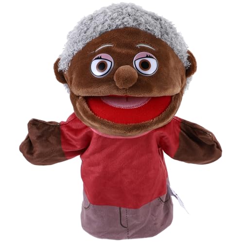 GARIOUANS Handpuppe Familienhandpuppe aus Weichem Plüsch für Interaktives Erzählspiel und Motorische Pädagogisches Handspielzeug für Eltern Großmutter Design GARIOUANS Handpuppe Familienhandpuppe aus Weichem Plüsch für Interaktives Erzählspiel und Motorische Pädagogisches Handspielzeug für Eltern Großmutter Design von GARIOUANS