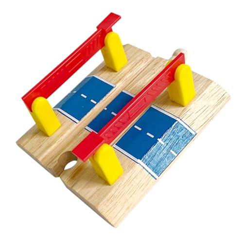GARIOUANS Holz Eisenbahn Gleiszubehör Railing Barrier Modell DIY Zugspielzeug Bahnstation Verkehrsbarriere für Spielszene Stabiles Sicheres Material Realistisches Zubehör Kreatives GARIOUANS Holz Eisenbahn Gleiszubehör Railing Barrier Modell DIY Zugspielzeug Bahnstation Verkehrsbarriere für Spielszene Stabiles Sicheres Material Realistisches Zubehör Kreatives von GARIOUANS