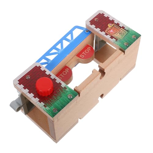 GARIOUANS Holz Hubbrücke für Eisenbahn Edukatives Zugzubehör aus Hochwertigem Holz Kompatibel mit Holzschienen Fördert Kreativität und Motorische Fähigkeiten bei Kindern Ab Jahren GARIOUANS Holz Hubbrücke für Eisenbahn Edukatives Zugzubehör aus Hochwertigem Holz Kompatibel mit Holzschienen Fördert Kreativität und Motorische Fähigkeiten bei Kindern Ab Jahren von GARIOUANS