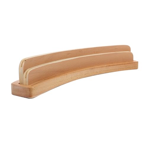 GARIOUANS Holz Kartenhalter Curved Kartenständer Spielkarten Organizer mit Rutsch Pads für Kartenspiele und Fotoständer Freihändig Kartenhalter für Bridge Poker Pinochle Langlebig und GARIOUANS Holz Kartenhalter Curved Kartenständer Spielkarten Organizer mit Rutsch Pads für Kartenspiele und Fotoständer Freihändig Kartenhalter für Bridge Poker Pinochle Langlebig und von GARIOUANS