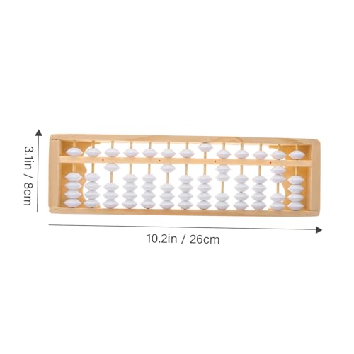 GARIOUANS Holz abakus für Schüler Rechenrahmen mit Perlen Tragbarer Rechentafel für Pädagogisches Lernwerkzeug Hand Auge koordination und Mathematikverständnis Zufällige Zufällige Farbe GARIOUANS Holz abakus für Schüler Rechenrahmen mit Perlen Tragbarer Rechentafel für Pädagogisches Lernwerkzeug Hand Auge koordination und Mathematikverständnis Zufällige Zufällige Farbe von GARIOUANS