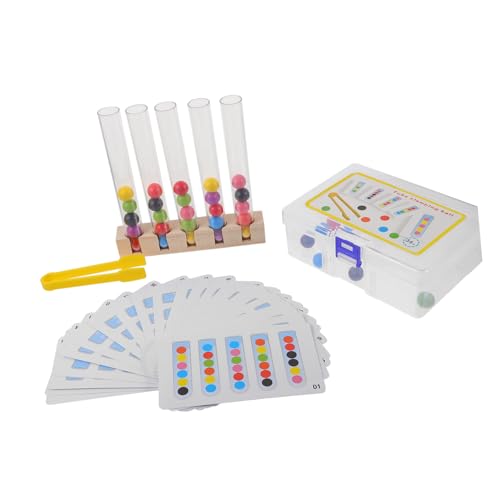 GARIOUANS Holzklammer Perlen Spielset für Pädagogisches Lernspielzeug zur Farb und Koordinationsförderung Handliches Montessori Holzspielzeug für Eltern Junge Mädchen Interaktion und GARIOUANS Holzklammer Perlen Spielset für Pädagogisches Lernspielzeug zur Farb und Koordinationsförderung Handliches Montessori Holzspielzeug für Eltern Junge Mädchen Interaktion und von GARIOUANS