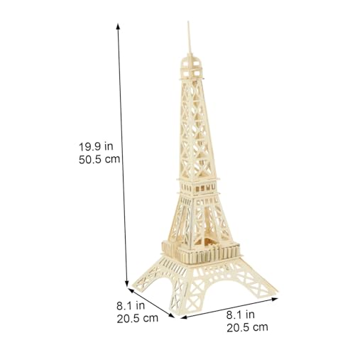GARIOUANS Holzpuzzle Eiffelturm DIY Bastelset Puzzle Holzspielzeug Lernspielzeug Natürliches Material Sicher Glatt Oberfläche GARIOUANS Holzpuzzle Eiffelturm DIY Bastelset Puzzle Holzspielzeug Lernspielzeug Natürliches Material Sicher Glatt Oberfläche von GARIOUANS