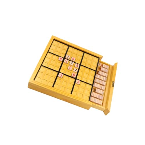 GARIOUANS Holzpuzzle für Erwachsene Zahlenspiel Sudoku Logikspiel mit DIY Design Kreatives Denkspiel für Familie und Party Langlebiges Holz Brettspiel zur Kognitiver Fähigkeiten GARIOUANS Holzpuzzle für Erwachsene Zahlenspiel Sudoku Logikspiel mit DIY Design Kreatives Denkspiel für Familie und Party Langlebiges Holz Brettspiel zur Kognitiver Fähigkeiten von GARIOUANS
