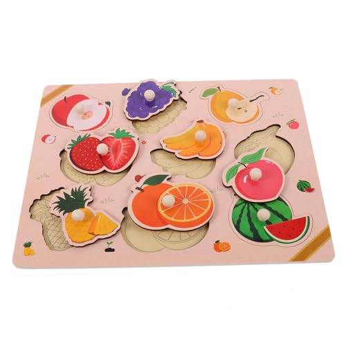GARIOUANS Holzpuzzle für Kleinkinder Jahre Lernspielzeug mit Bunten Früchten und Tiermotiven Pädagogisch Fördernd Motorische Fähigkeiten Spielerisch Entwickeln GARIOUANS Holzpuzzle für Kleinkinder Jahre Lernspielzeug mit Bunten Früchten und Tiermotiven Pädagogisch Fördernd Motorische Fähigkeiten Spielerisch Entwickeln von GARIOUANS
