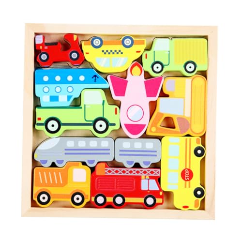 GARIOUANS Holzspielzeug Puzzle Verkehrsmittel Lernspielzeug Ab Jahre Widerstandsfähiges Sicheres Kinderpuzzle zur Motorik und Hand Auge Koordination Pädagogisches Haushalts GARIOUANS Holzspielzeug Puzzle Verkehrsmittel Lernspielzeug Ab Jahre Widerstandsfähiges Sicheres Kinderpuzzle zur Motorik und Hand Auge Koordination Pädagogisches Haushalts von GARIOUANS