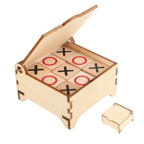 GARIOUANS Holz-DREI-gewinnt Tischspielzeug Aus Natürlichem Holz Brettspiele Für Junge Mädchen -aufbewahrungsbox Mit Aufbewahrungsfunktion Pädagogisches Spielzeug Für Frühe Entwicklung Tr GARIOUANS Holz-DREI-gewinnt Tischspielzeug Aus Natürlichem Holz Brettspiele Für Junge Mädchen -aufbewahrungsbox Mit Aufbewahrungsfunktion Pädagogisches Spielzeug Für Frühe Entwicklung Tr von GARIOUANS
