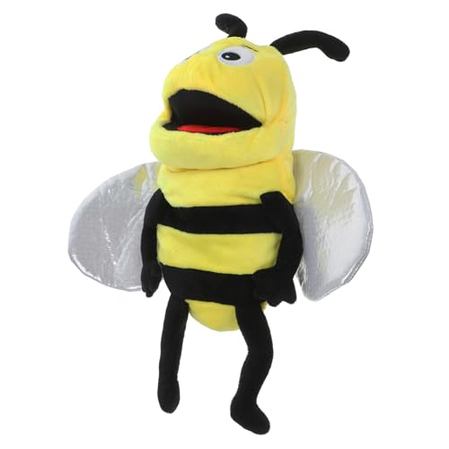 GARIOUANS Interaktives Bienen Handpuppe Plüschspielzeug für Eltern Junge Mädchen Kommunikation Storytelling Requisit Weiches Sicheres Material GARIOUANS Interaktives Bienen Handpuppe Plüschspielzeug für Eltern Junge Mädchen Kommunikation Storytelling Requisit Weiches Sicheres Material von GARIOUANS
