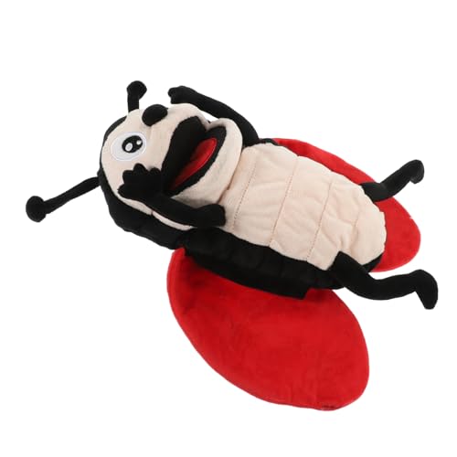 GARIOUANS Interaktives Plüsch marienkäfer handpuppe aus Weichem Plüsch und Pp Baumwolle Pädagogisches für Erwachsene Wiederverwendbar Waschbar für Geschichten und Rollenspiele GARIOUANS Interaktives Plüsch marienkäfer handpuppe aus Weichem Plüsch und Pp Baumwolle Pädagogisches für Erwachsene Wiederverwendbar Waschbar für Geschichten und Rollenspiele von GARIOUANS